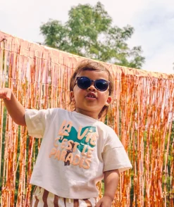 Lunettes de soleil bébé garçon rondes écaillées