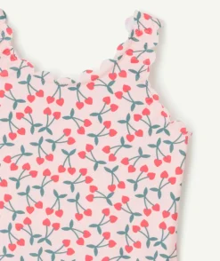 Maillot de bain bébé fille imprimé cerises