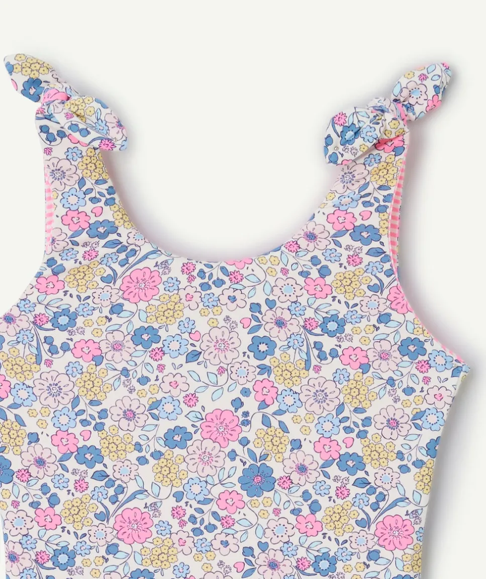 Maillot de bain bébé fille imprimé fleuri