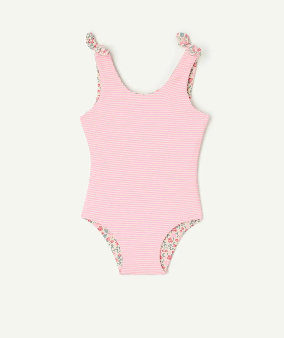 Maillot de bain bébé fille réversible