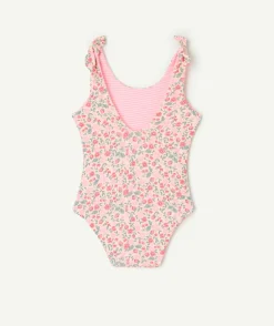 Maillot de bain bébé fille réversible