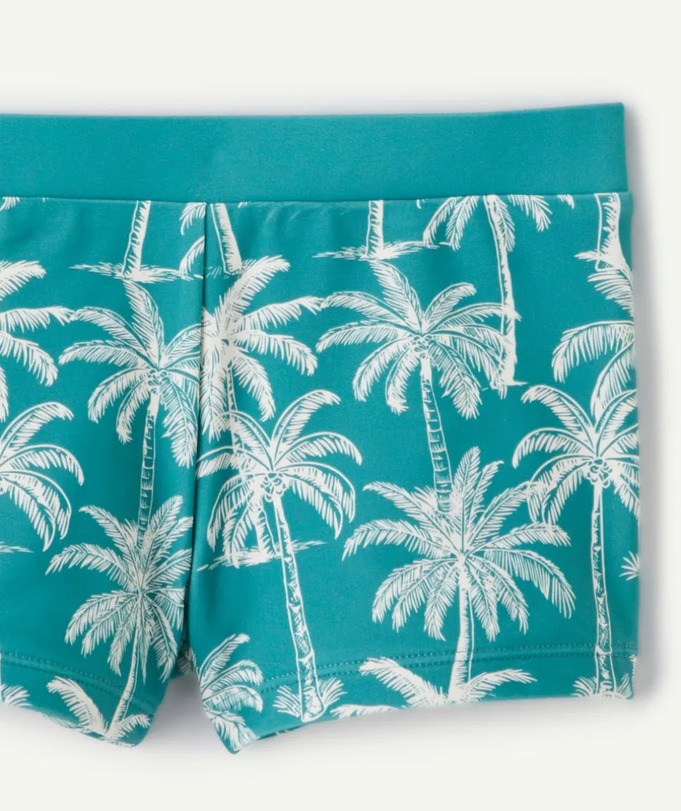 Maillot de bain garçon imprimé palmiers