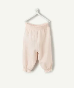 Pantalon balloon naissance fille rose