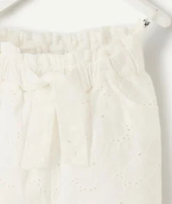 Pantalon bébé fille blanc