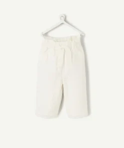 Pantalon bébé fille blanc