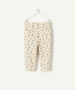 Pantalon bébé fille imprimé floral