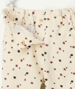 Pantalon bébé fille imprimé floral