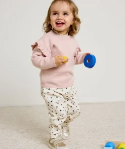 Pantalon bébé fille imprimé floral