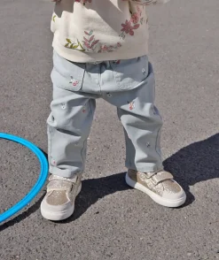 Pantalon bébé fille imprimé floral