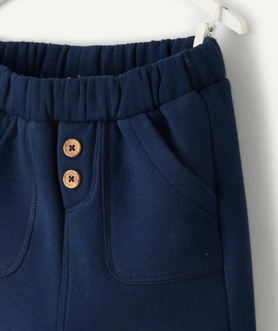 Pantalon bébé garçon bleu marine