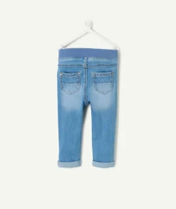Pantalon bébé garçon en denim bleu