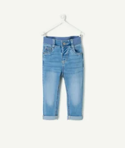 Pantalon bébé garçon en denim bleu