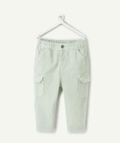 Pantalon cargo bébé garçon vert