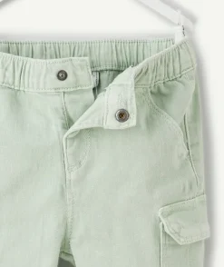 Pantalon cargo bébé garçon vert