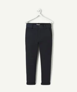Pantalon chino bleu foncé garçon
