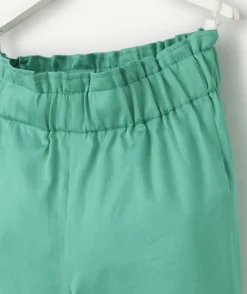 Pantalon droit bébé fille vert