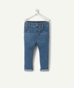 Pantalon droit bébé garçon en denim lower impact