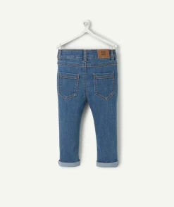 Pantalon droit bébé garçon en denim lower impact