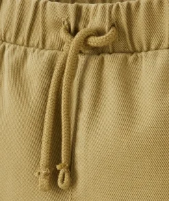 Pantalon droit bébé garçon kaki en viscose labellisée