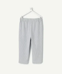 Pantalon droit bébé garçon rayé
