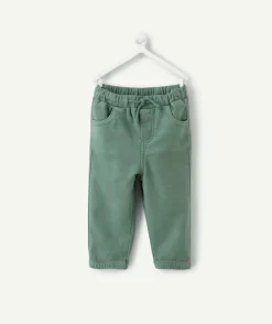 Pantalon droit bébé garçon vert