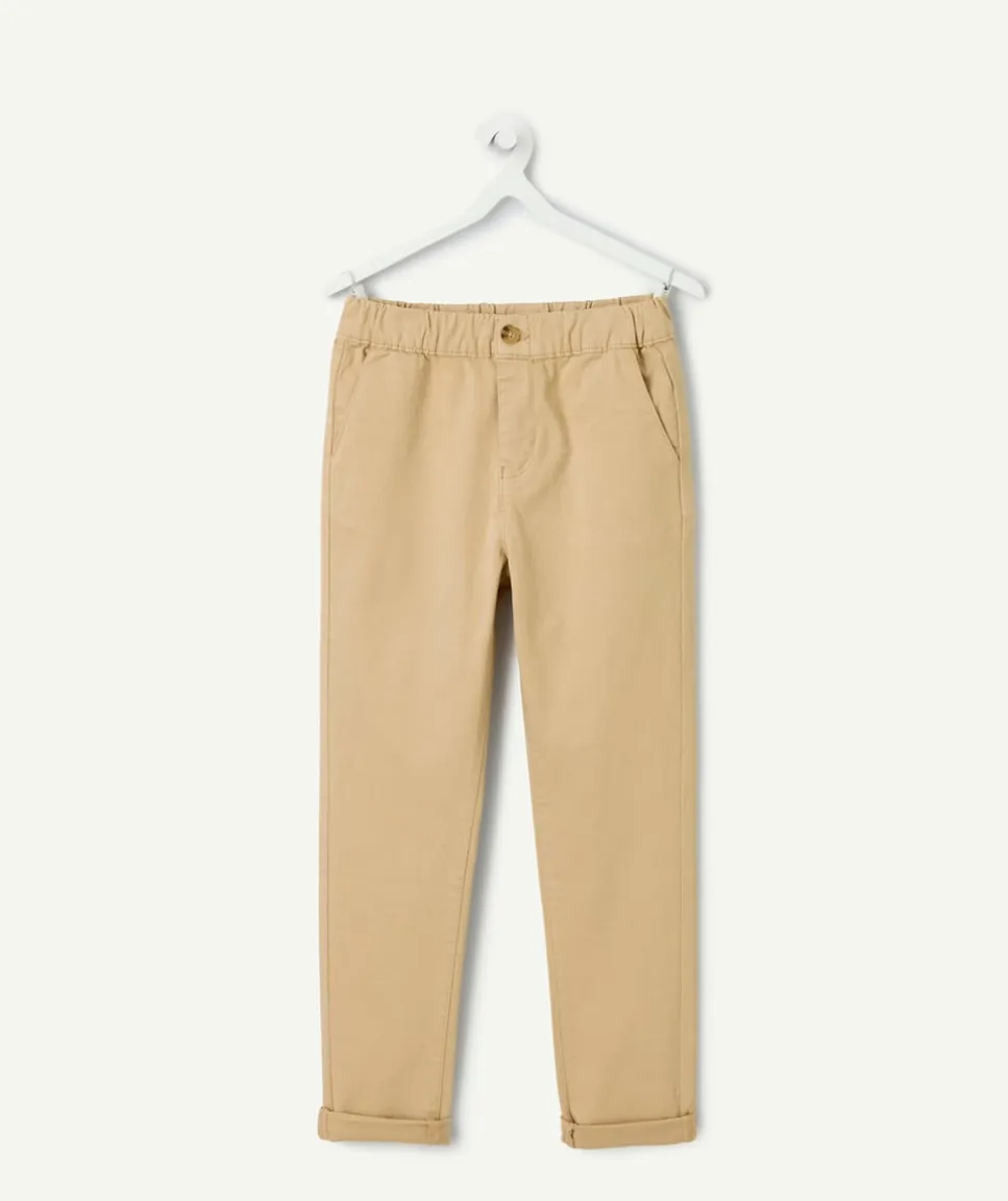 Pantalon droit beige garçon
