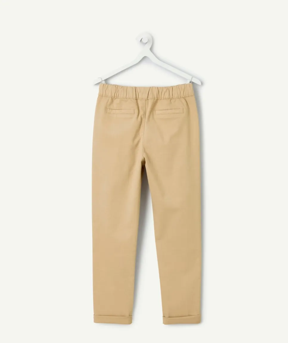 Pantalon droit beige garçon