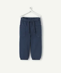 Pantalon droit bleu pour bébé garçon
