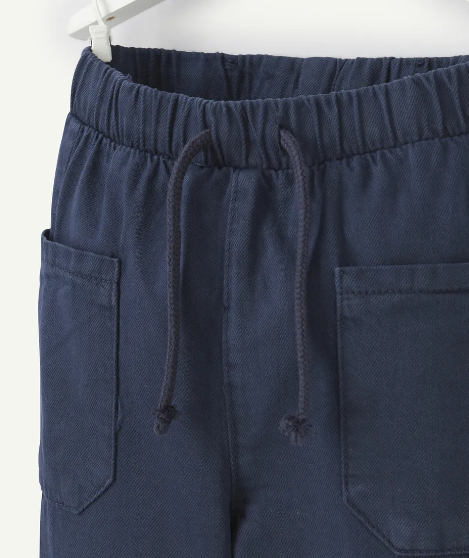 Pantalon droit bleu pour bébé garçon