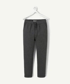 Pantalon garcon relax imprimé pied de poule
