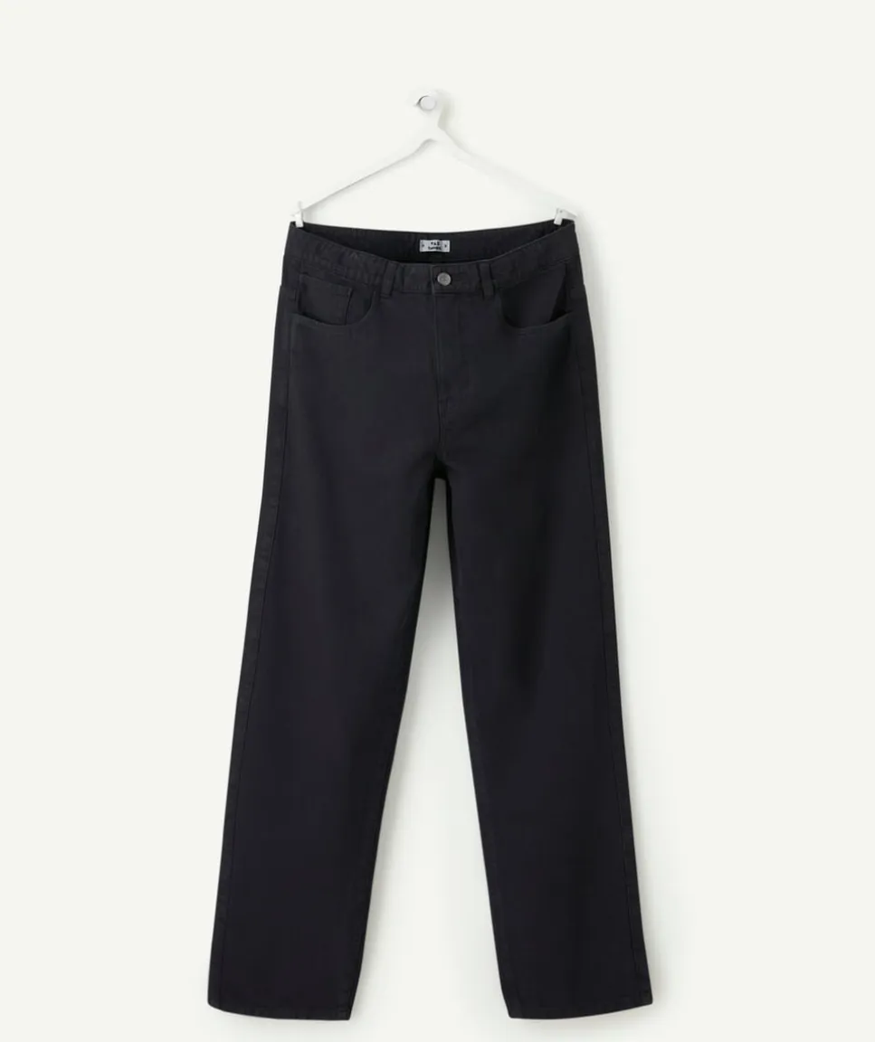 Pantalon garçon baggy noir