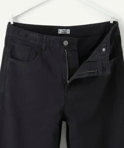 Pantalon garçon baggy noir