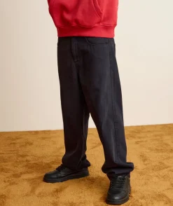 Pantalon garçon baggy noir