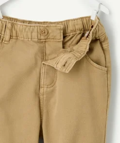 Pantalon garçon beige