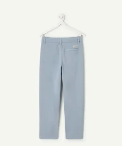 Pantalon garçon chino bleu
