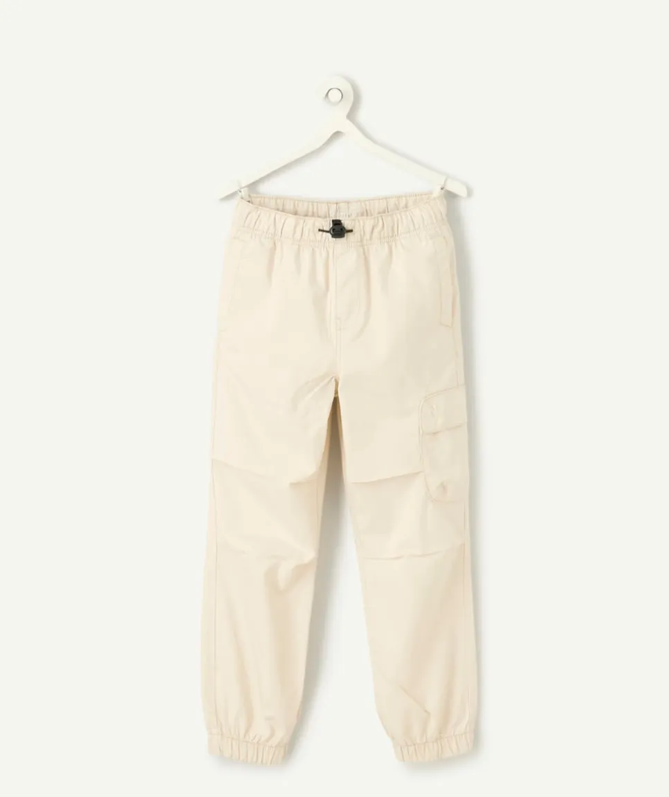 Pantalon garçon droit écru