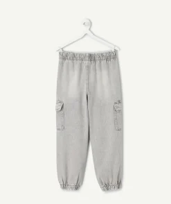 Pantalon garçon droit gris
