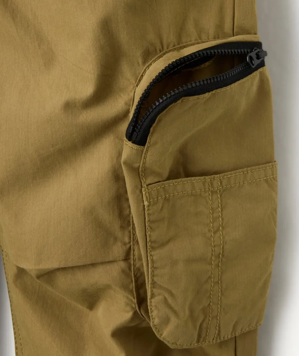 Pantalon garçon droit kaki