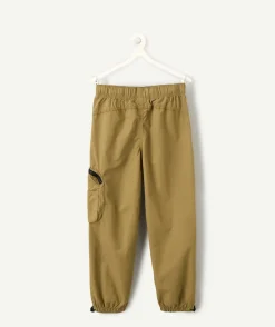 Pantalon garçon droit kaki