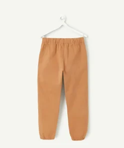 Pantalon garçon droit marron