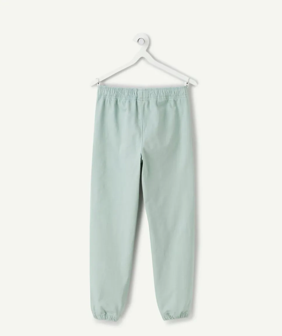 Pantalon garçon droit vert