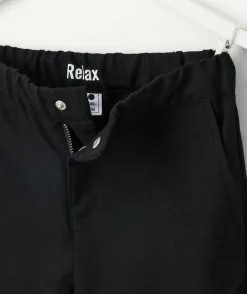 Pantalon garçon relax noir