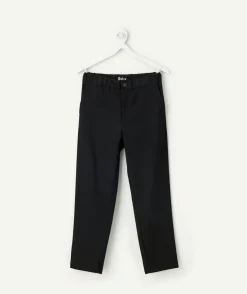 Pantalon garçon relax noir
