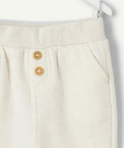 Pantalon jogging bébé garçon écru