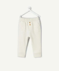 Pantalon jogging bébé garçon écru