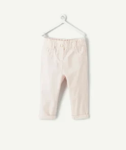 Pantalon relax bébé fille rose