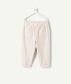 Pantalon relax bébé fille rose