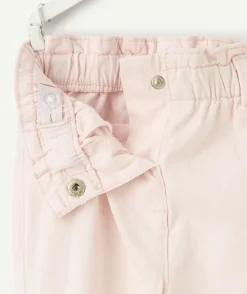 Pantalon relax bébé fille rose