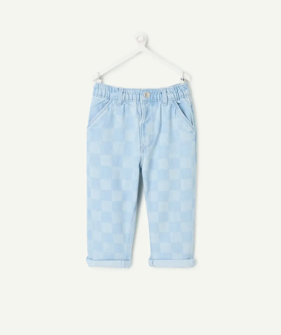 Pantalon relax bébé garçon bleu