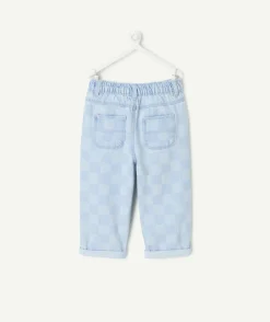 Pantalon relax bébé garçon bleu